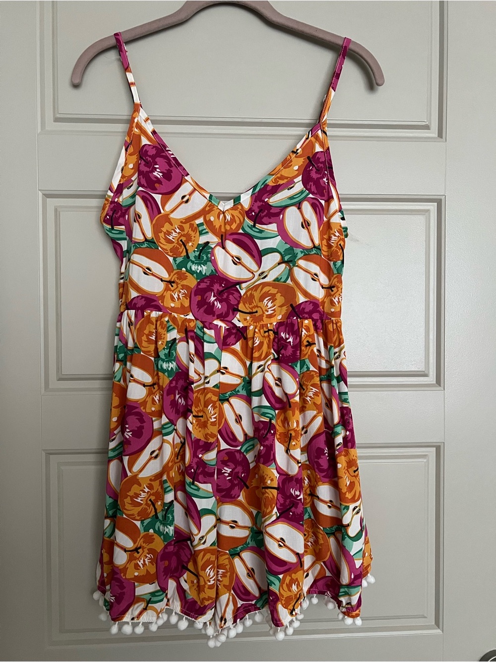 Paper Heart NWT Fruits Romper 8/small Vacation Summer Beach